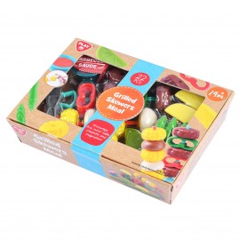 Playgotoys ของเล่นเสริมพัฒนาการ อาหารเสียบไม้ย่าง(3772)