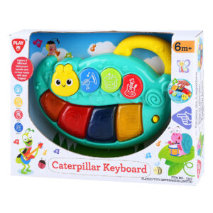 Playgotoys คีย์บอร์ดดักแด้ ของเล่นเสริมพัฒนาการ (PG-1340)