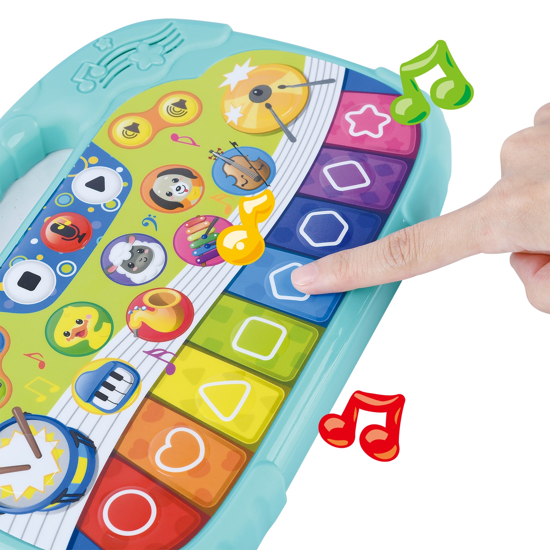 เพลย์โกทอยส์ คีย์บอร์ดสัตว์น้อยเสียงเพลง ของเล่นเสริมพัฒนาการ (PG-1350) - Image 5