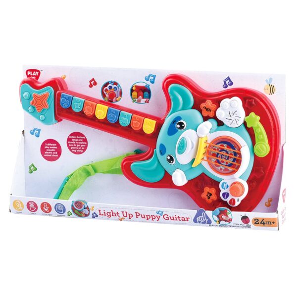 Playgotoys ของเล่นเสริมพัฒนาการ กีต้าร์น้องหมา(1364)