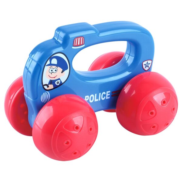 Playgotoys ของเล่นเสริมพัฒนาการ รถตำรวจสี่ล้อเลื่อน(1667) - Image 3