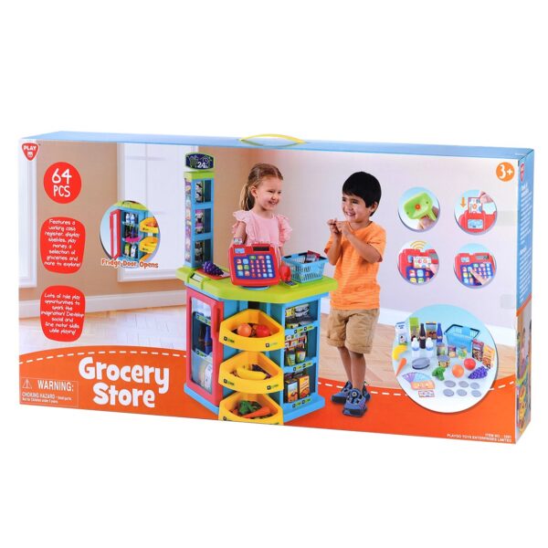 Playgotoys ของเล่นเสริมพัฒนาการ ร้านขายของชำ - 64 ชิ้น (PG-3261)