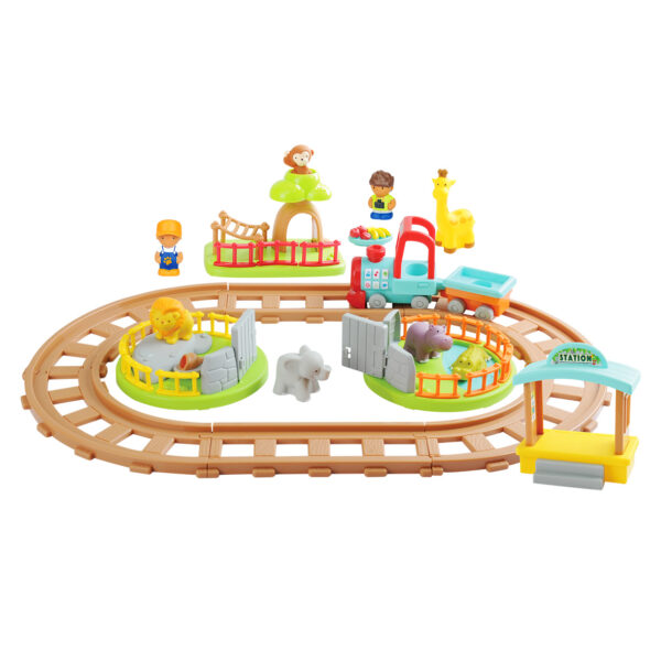 Playgotoys ของเล่นเสริมพัฒนาการ รถไฟในสวนสัตว์(4352) - Image 3