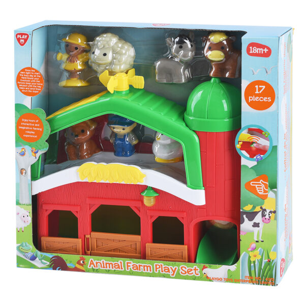 Playgotoys ของเล่นเสริมพัฒนาการ Play set ฟาร์มสัตว์ (PG-4373)