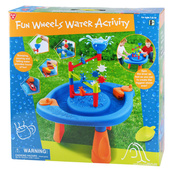 Playgotoys ของเล่นเสริมพัฒนาการ โต๊ะกิจกรรมสไลด์เดอร์น้ำวน (PG-5461)