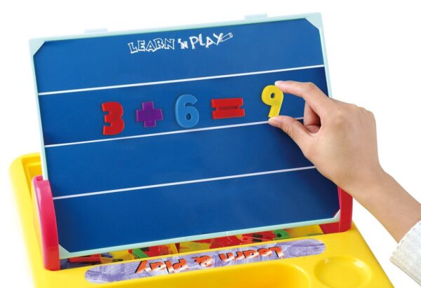 Playgotoys ของเล่นเสริมพัฒนาการ แม่เหล็กติดกระดาน อักษรและตัวเลข-120ชิ้น (PG-73795) - Image 3