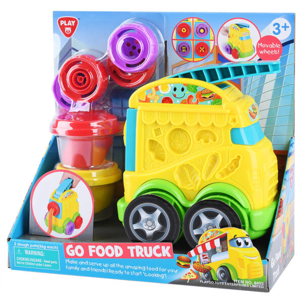 Playgotoys ของเล่นเสริมพัฒนาการ โดว์เซ็ตรถบรรทุกอาหาร (PG-8455)