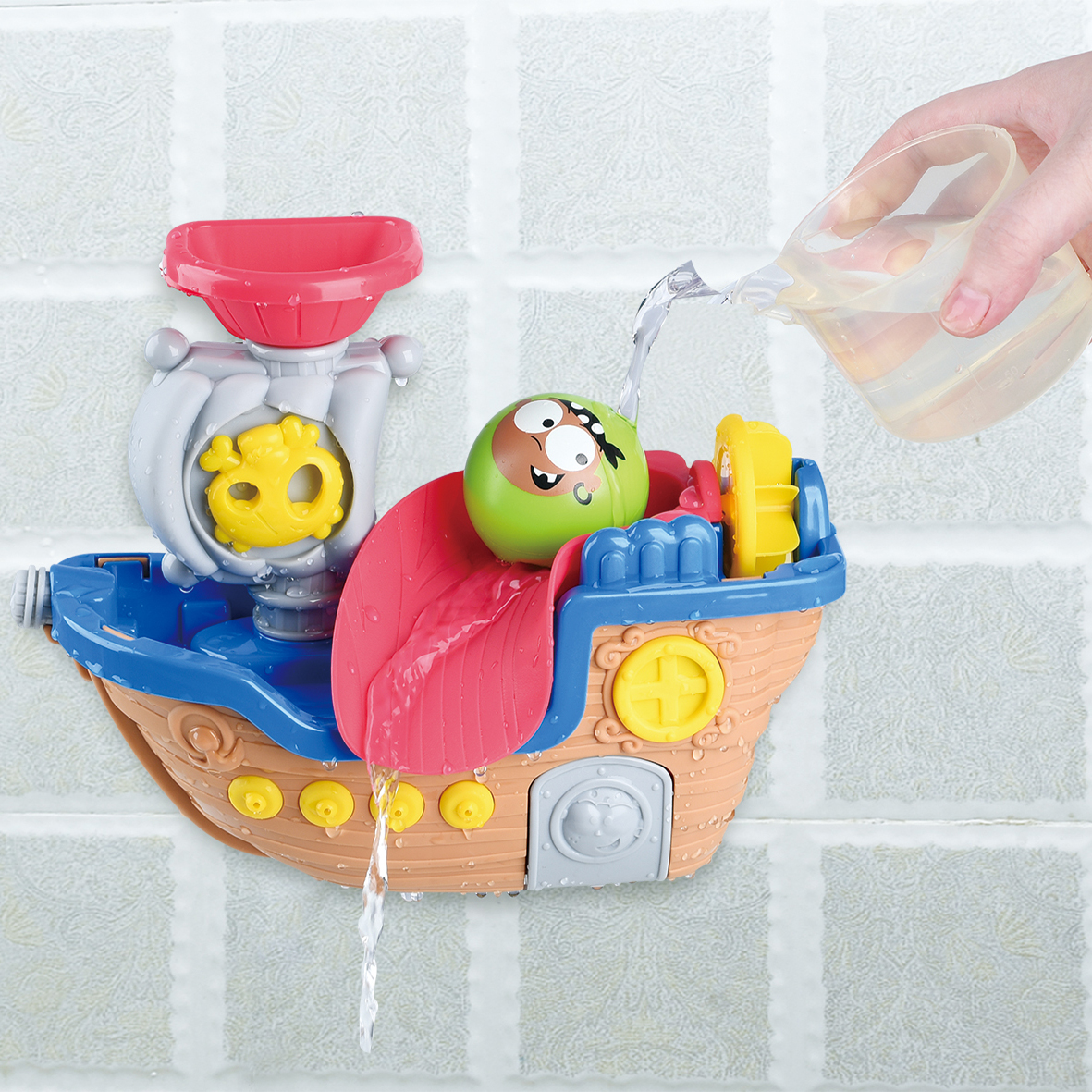 Playgotoys ของเล่นเสริมพัฒนาการ ชุดอาบน้ำเรือโจรสลัด(1933) - Image 6