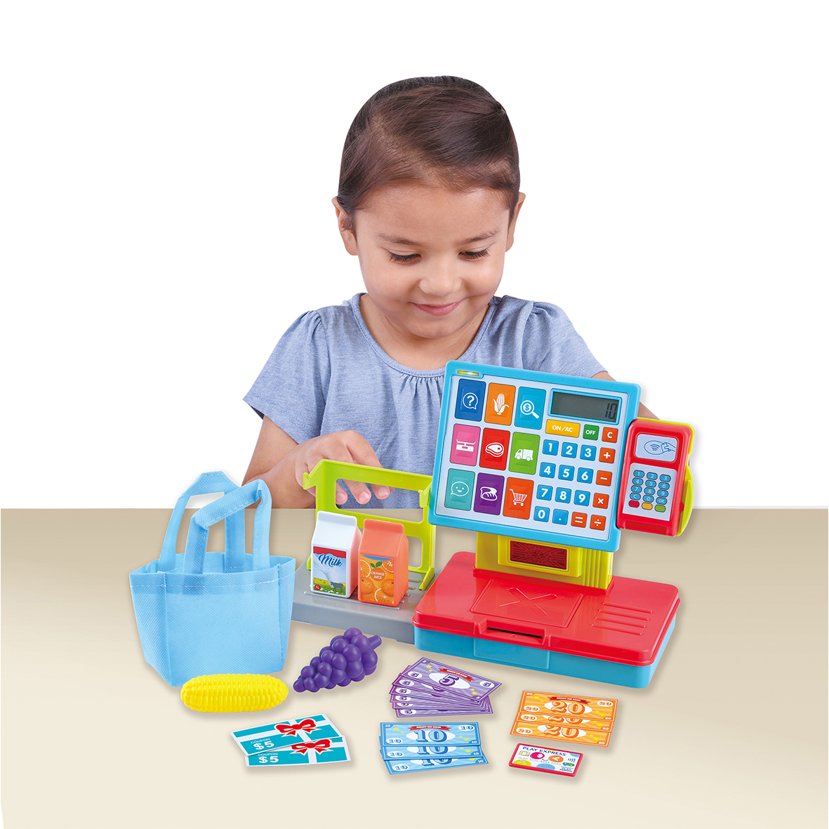 Playgotoys ของเล่นเสริมพัฒนาการ เครื่องแคชเชียร์มินิมาร์ท(3220) - Image 3