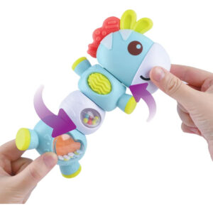 Alternative view of Playgotoys ของเล่นเสริมพัฒนาการ ม้าลายเขย่ามือและหมุนบิด(1585)