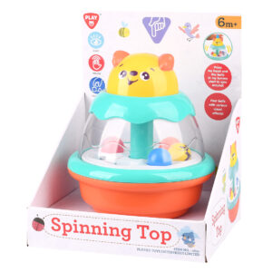 Playgotoys ของเล่นเสริมพัฒนาการ หมุนลูกข่างหรรษา(1601)