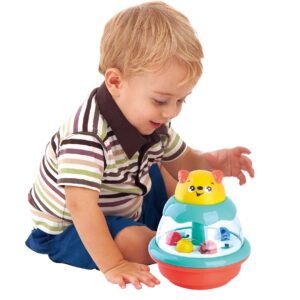 Alternative view of Playgotoys ของเล่นเสริมพัฒนาการ หมุนลูกข่างหรรษา(1601)