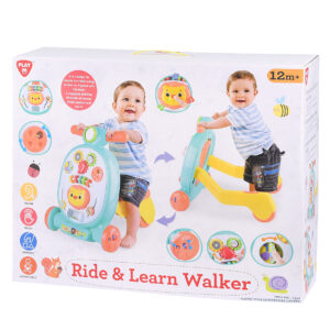 Playgotoys ของเล่นเสริมพัฒนาการ รถเข็นหัดเดิน ขาไถ 2-in-1(2444)