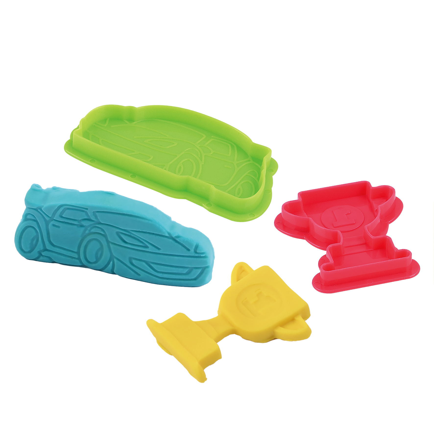 Playgotoys ของเล่นเสริมพัฒนาการ โดว์เซ็ตสนามแข่งรถ 6 x 2 ออนซ์(8262) - Image 3