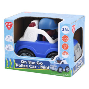 Playgotoys ของเล่นเสริมพัฒนาการ รถตำรวจมินิพร้อมฟิกเกอร์(9433)